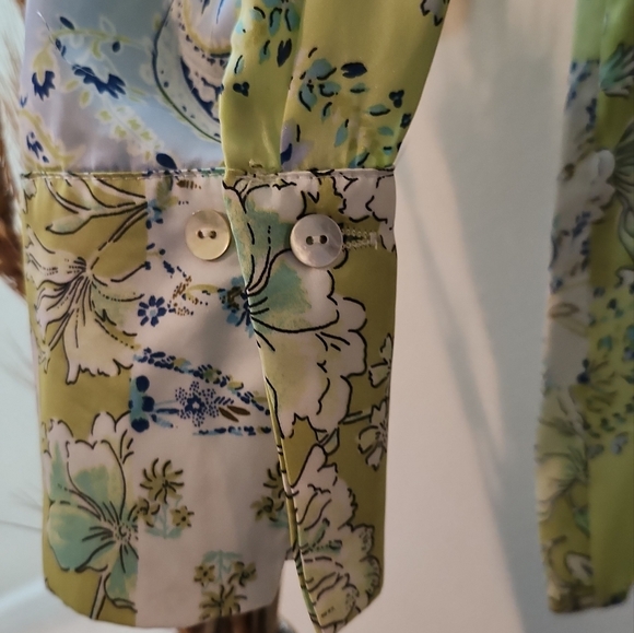 ZARA PAISLEY BLOUSE - Picture 7 of 8